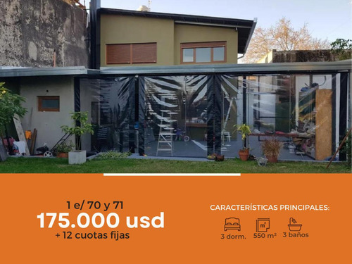 Casa En Venta - 3 Dormitorios 3 Baños - 550mts2 - La Plata [financiada]