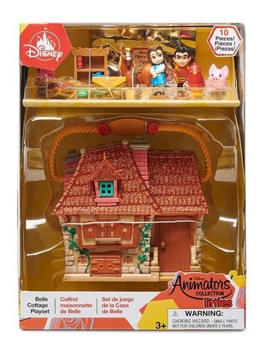 Set Animators Littles De Disney Store Muñeca De Bella