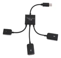 Comprar Usb 3.1 A Usb2.0 + Micro Usb Otg Hub Accesorios-negro