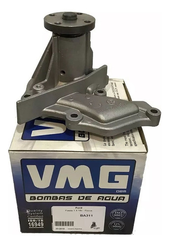 Bomba De Agua Vmg Ford Fiesta Motor 1.2/1.4 Modelo 95 Al 97