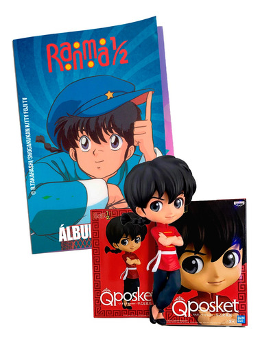 Figura Ranma 1/2 + Mini Álbum (set Completo)