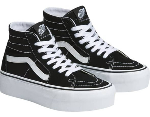 Tenis Skate Ua Sk8 Hi Tapered Stackform Mujer Vans