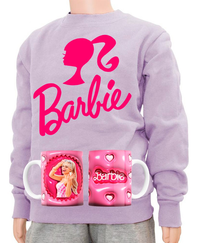 Buzo Barbie + Taza