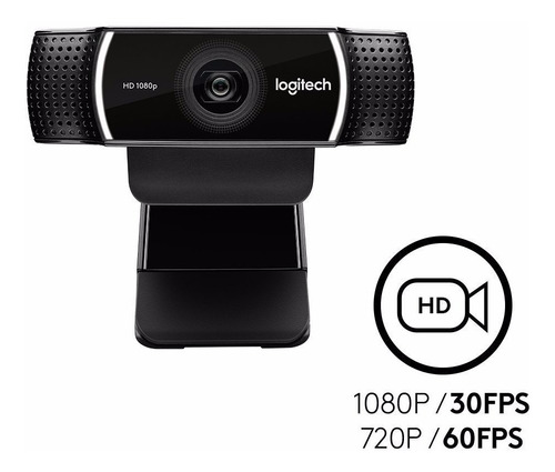 Cámara Logitech Webcam C922x 1080p Hd Video Conferencia