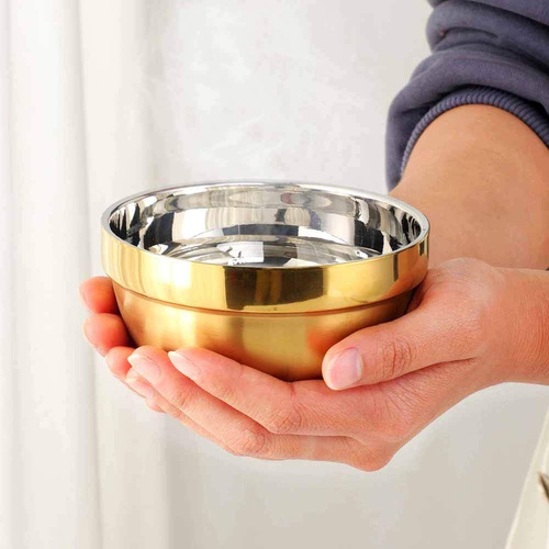 Conjunto De Tigela De Aço Inoxidável Tupmfg: Tigela De Cere