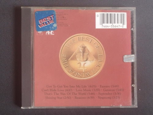 Cd The Best Of Earth Wind & Fire