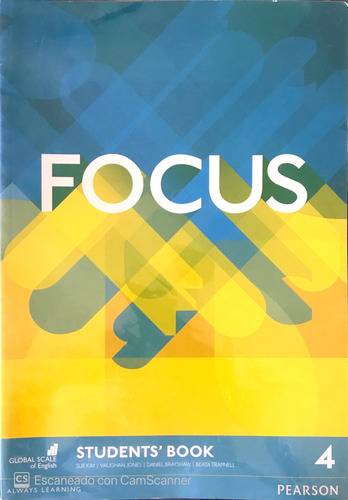  Focus Bre 4 Student's Book - Jones, Vaughan, Libro Inglés