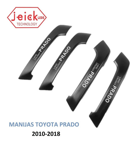 Imagen 1 de 5 de Cubierta De Manija De Puerta Interior Toyota Prado 2010-2019