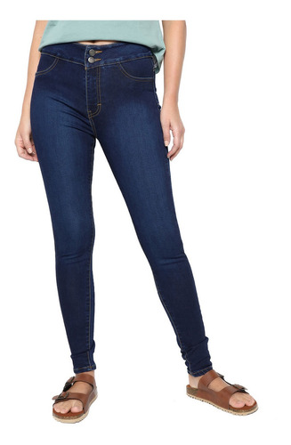 Jeans Skinny Básico Rewind Para Mujer