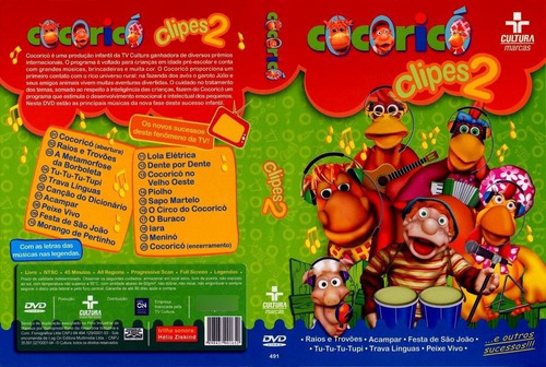 Dvd Lacrado Cocorico Clipes 2