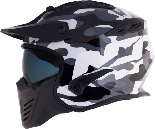 Capacete Norisk Darth Fs726 4 Em 1 Super Lançamento