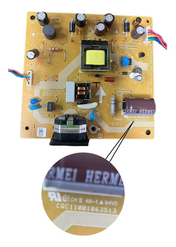 Placa Fonte Monitor Hp V19b Cqc11001063513