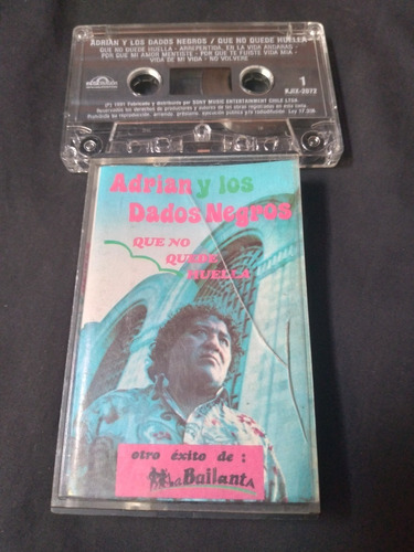 Cassette Adrian Y Los Dados Negros  Que No Quede Huella 