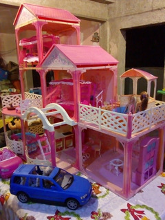 casita de barbie usada