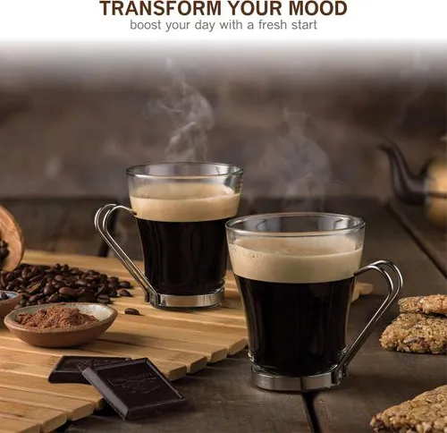 Taza De Café De Vidrio Bormioli Rocco Oslo - Tazas De Café E