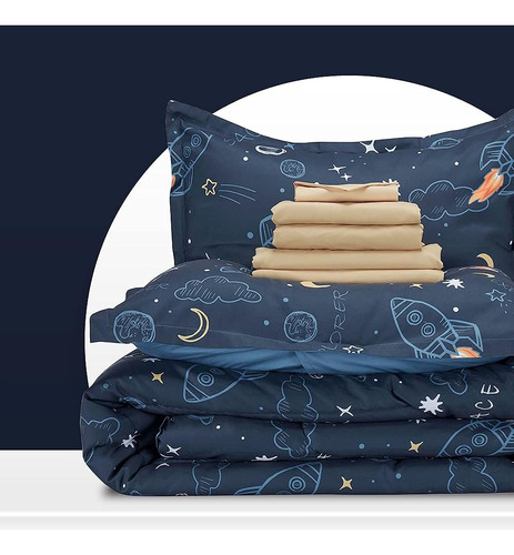 Sleep Zone Kids Full / Queen Size - 7 Piezas Super Cute & So