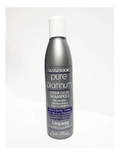 Loquay Pure Platinium Shampoo 250ml