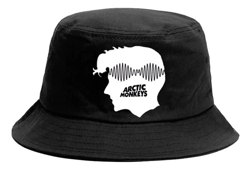 Gorro Bucket Hat Arctic Monkeys Silueta Estampado