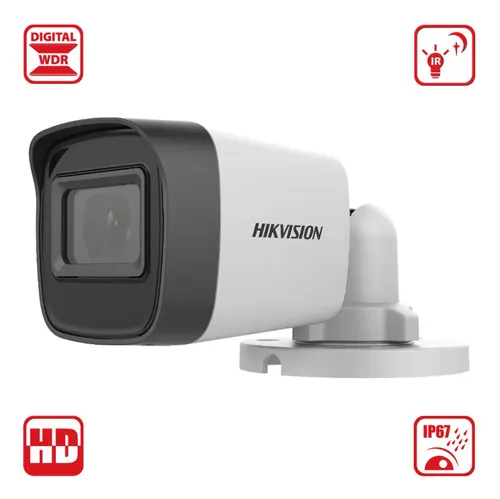 Kit Seguridad Hikvision Dvr 8ch + 5 Cámaras 2mp 1080p + 2tb