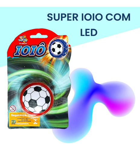 Kit 4 Io-io (ioio,yo-yo) Infantil Com Led