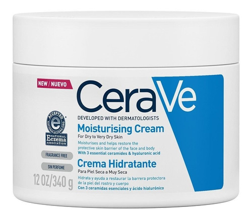 Cerave Crema Hidratante Piel Seca 340 Gr.