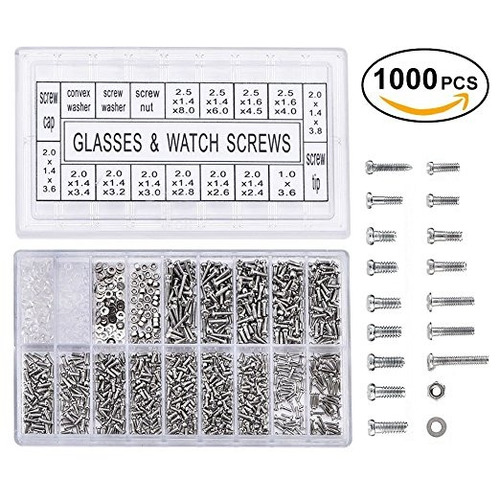 Yosoo 1000pcs Micro De La Lente De Gafas De Sol Gafas Reloj 