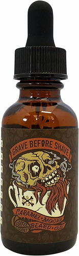 Grave Before Shave Aceite De Barba De Mezcla De Moca Carame