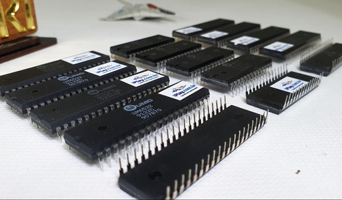 Kit 15 Chips: 5 Tia / 5 Process / 5 Riot P/ Todos Atari 2600