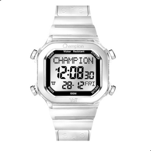 Relógio Masculino Digital Champion Yot Cp40181e Prova D'água