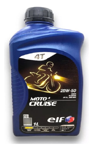 Aceite Motor 4t Mineral Elf 20w50 1 Lt 