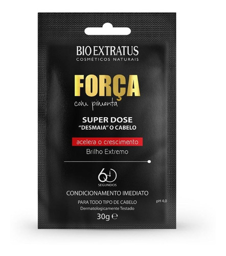 Super Dose Bio Extratus Força Com Pimenta Sache 30g