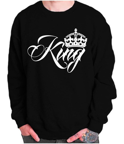 2 Sudaderas King Queen 02 Sueter Parejas Novios