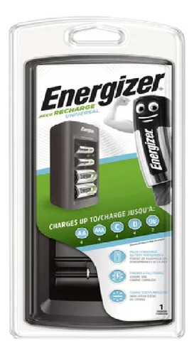 Cargador Universal Energizer Aa/aaa/c/d/9v