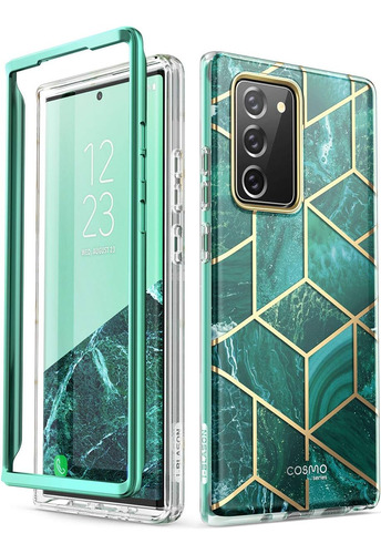 Funda I-blason Cosmo Para Galaxy Note 20 Verde