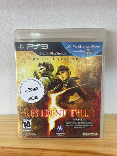 Resident Evil 5 - Ps3 - Usado