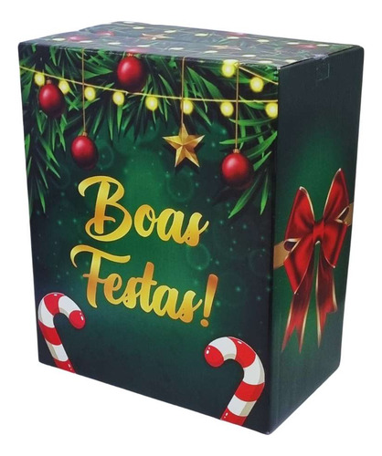 Ta D Natal Aixa Boa F Ta 26,5x16x32cm Tamanho Médio