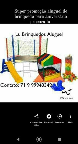 Imagem 1 de 5 de Aluguel De Pula Pula, Casinha De Bolinhas, Escorrega...