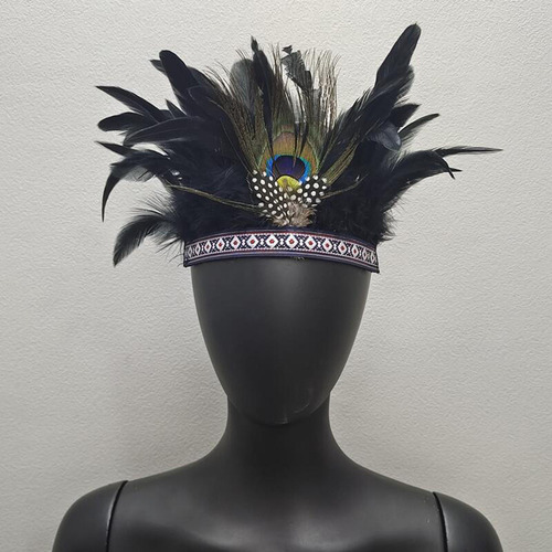 Aplicable A Tocado De Plumas, Banda Para El Pelo,