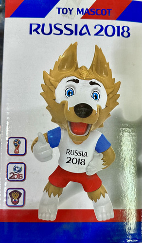 Muñeco De Colección Mundial Rusia 2018 Zabivaka Con Bubuzela