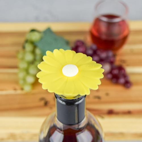 Set De 4 Tapones Para Botellas De Vino Charles Viancin