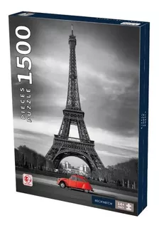 Rompecabeza Puzzle 1500 Piezas París Torre De Eiffel Paisaje