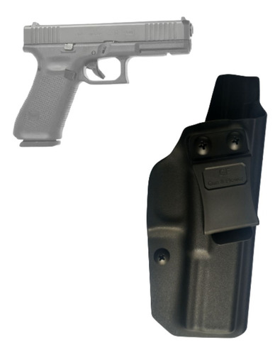 Coldre Kydex Iwb Glock G17 Saque Rápido Velado Destro