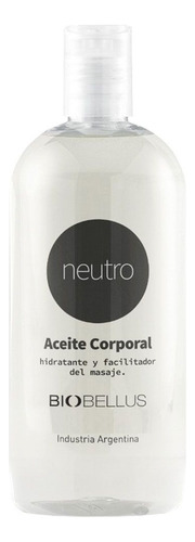  3 Aceites Para Masajes - Neutro - Biobellus 500ml