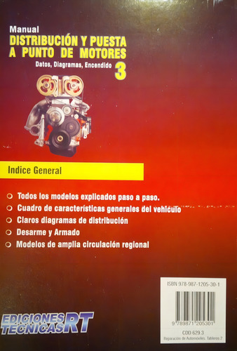 Manual Distribucion Y Puesta A Punto De Motores Nº 3 - Rt