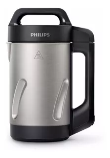 Licuadora Philips Sopera Hr2203 1000w 1.2lts Acero Color Negro