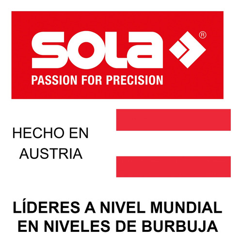 Nivel Magnético De Burbuja. Profesional. De 60cm Sola Avm 60