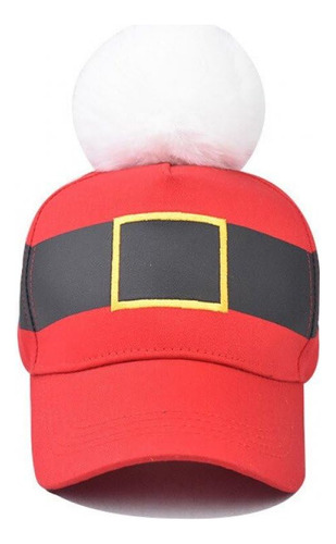 Gorro De Navidad Gorra De Béisbol Con Bola De Pelo
