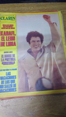 Revista Clarin N° 12903 Domingo 24 Enero Año 1982