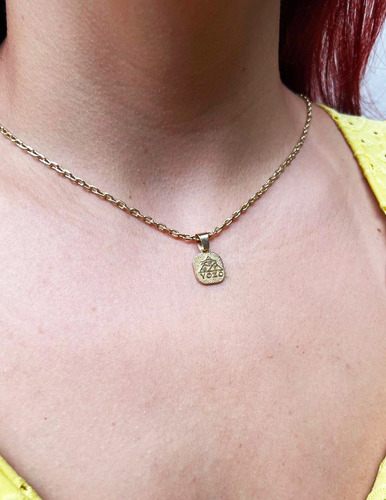 Pingente Olho De Hórus 2,5 Gramas Ouro 18k 750 Cor Amarelo