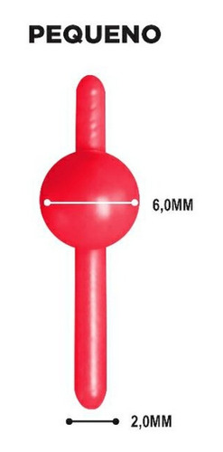 Imagem 5 de 5 de Sprue De Cera Com Câmara Pequeno C/ 100 Unidades - Lysanda